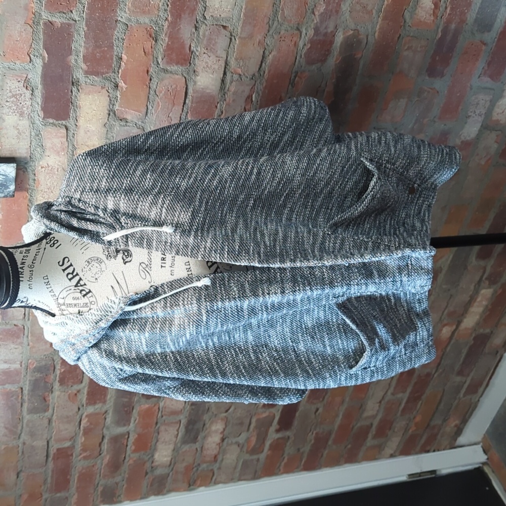 Billabong Summer knit hoodie open front cardigan/throw.